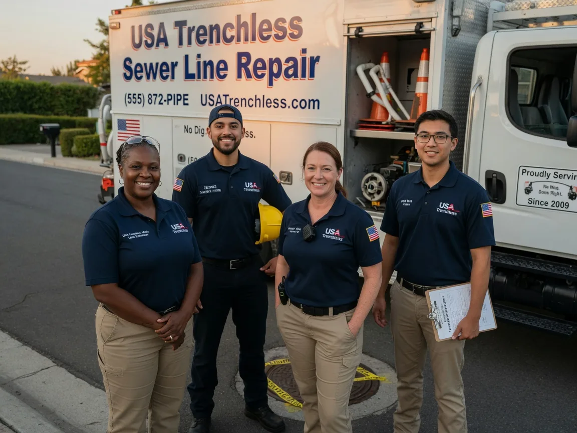 Sewer Line Repair company in Cromwell, IN